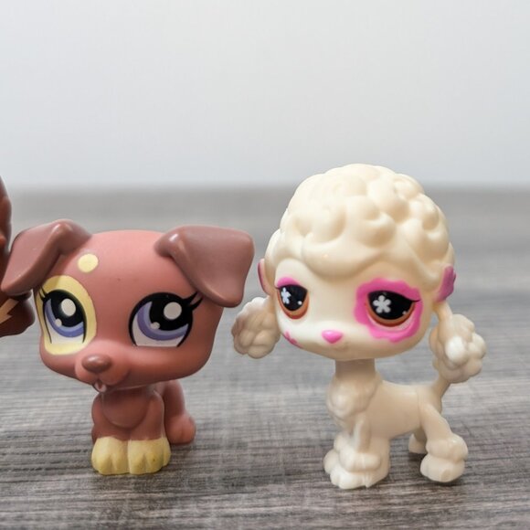 Vintage LPS Littlest‎ Pet Shop Dog Lot Collectible Y2K Chinchilla - Picture 6 of 6